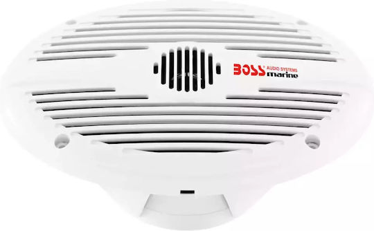 Boss Marine-Lautsprecher mit 350W RMS Weiß