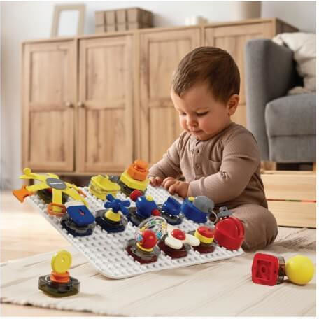 Top Bright Παιχνιδι Δεξιοτητων Top Bright Busy Board Deluxe Set Εκπαιδευτικό Παιχνίδι Γνώσεων για 1-3 Ετών