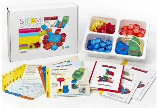 Logiblocs Steam Powered Kids Εκπαιδευτικό Παιχνίδι Μηχανικής για 5+ Ετών