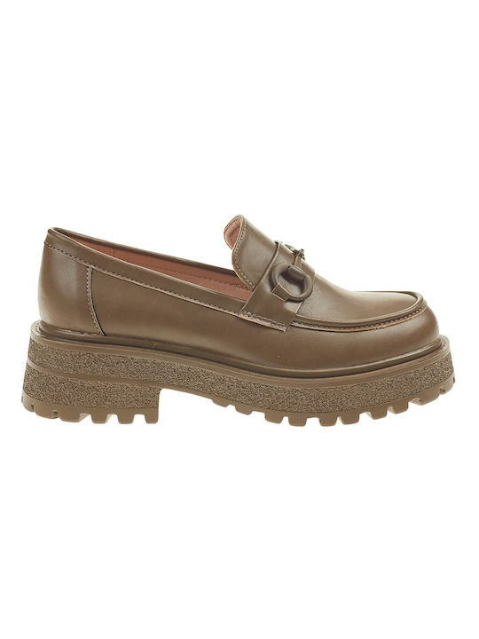 Verde Women's Moccasins in Brown Color