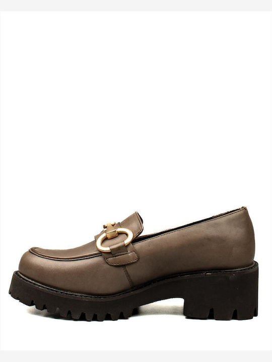 Дамски Loafers в Кафяв Цвят