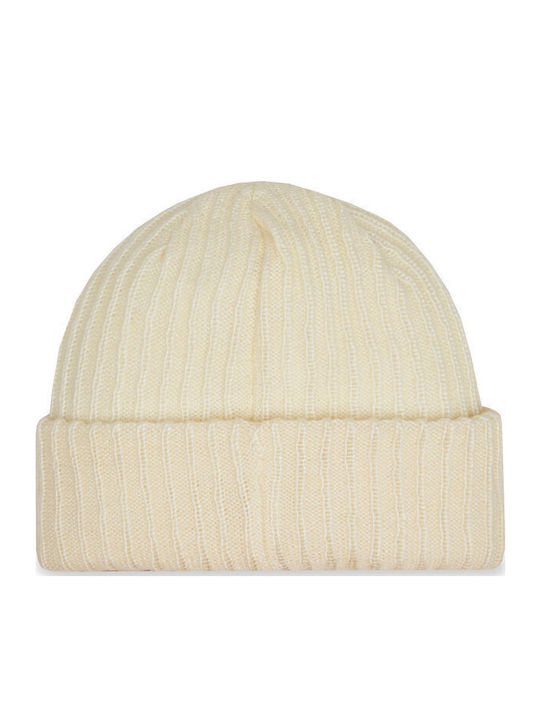 Beanie Unisex Beanie Knitted in White color