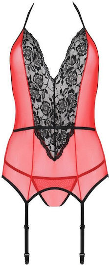 Passion Corsete Sexy Red
