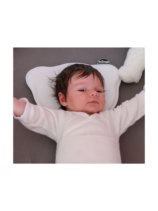 Bo Jungle Baby Sleep Pillow B-Cosy White Jersey 20x25cm