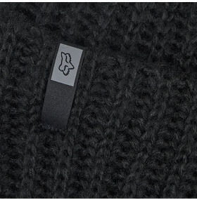Knitted Beanie Cap Black