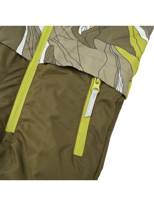 Icepeak Jizan 52152670-580 Παιδικό Σετ Μπουφάν και Παντελόνι Σκι & Snowboard Πράσινο