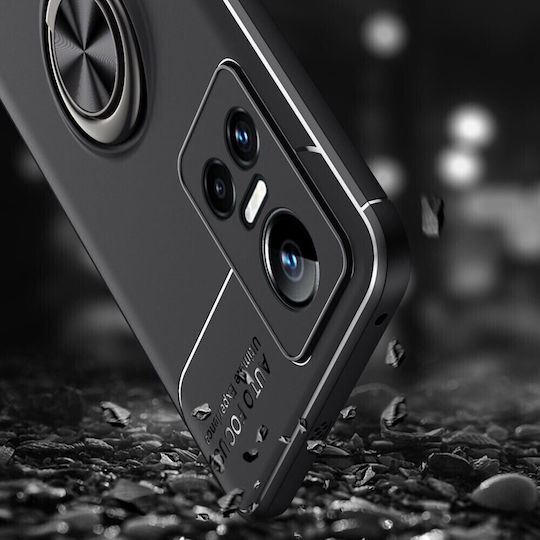 Ancus Autofocus Shock Proof Back Cover Σιλικόνης Μαύρο (Realme GT Neo 3)