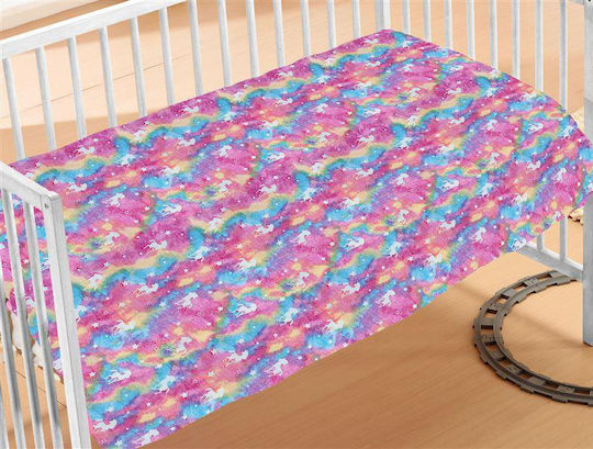 Dimcol Κουβέρτα Fleece Φωσφορίζουσα φωσφορίζουσα 70x110εκ.