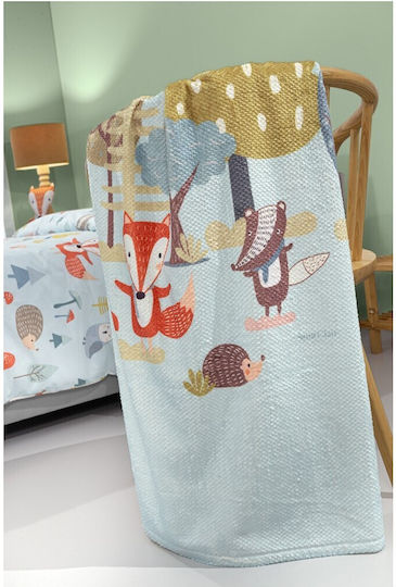 Saint Clair Mint Kids Blanket 160x220cm