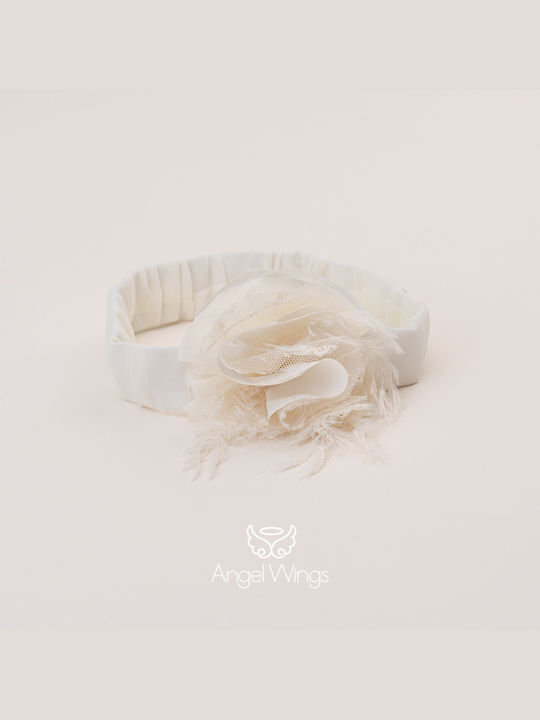 Angel Wings Delphine Rochie Bej De Botez Din Tulle