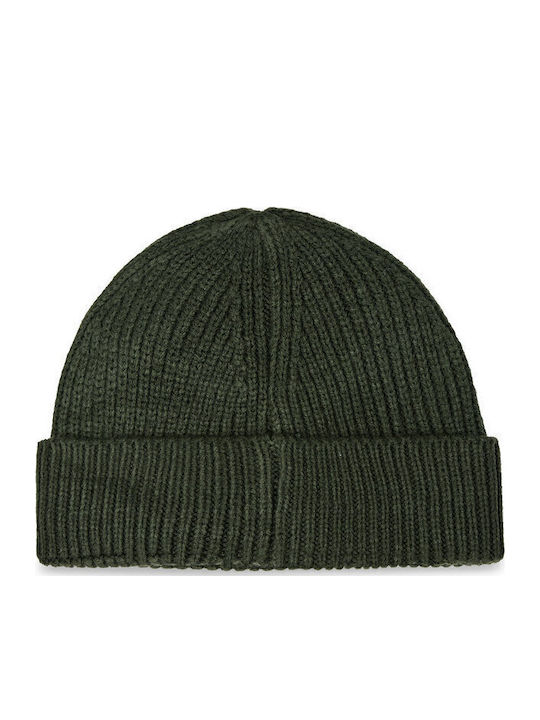 Beanie Unisex Σκούφος Πλεκτός σε Πράσινο χρώμα