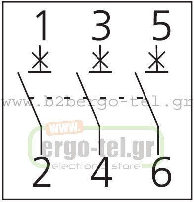 Kripal Automatic Circuit Breaker 100A Triple-pole AC 209-001253100
