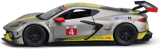 Bburago Mașinuță Chevrolet Corvette C8.R Argintiu 1:24 Pentru 3+ Ani