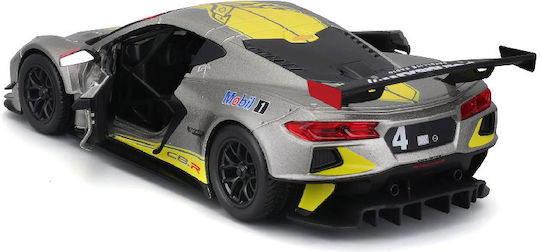Bburago Mașinuță Chevrolet Corvette C8.R Argintiu 1:24 Pentru 3+ Ani