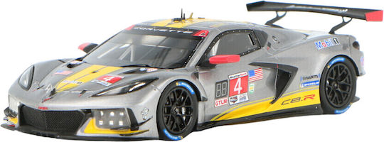 Bburago Mașinuță Chevrolet Corvette C8.R Argintiu 1:24 Pentru 3+ Ani