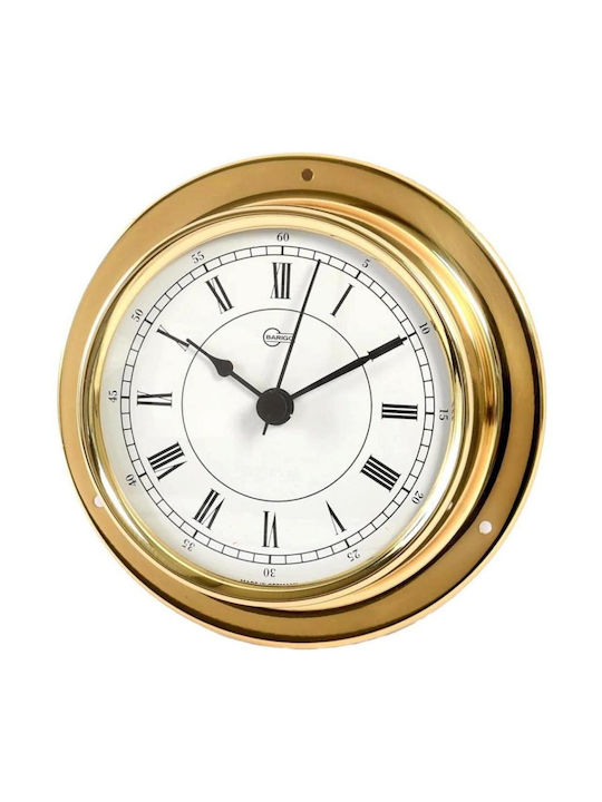 Lalizas Wanduhr Metallisch Bronze