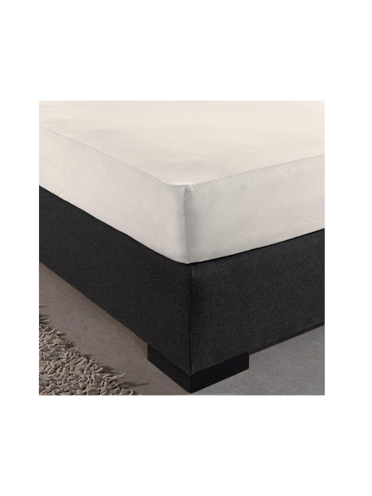 DreamHouse Sheet Super-Double with Elastic 160x200+30cm. Cream