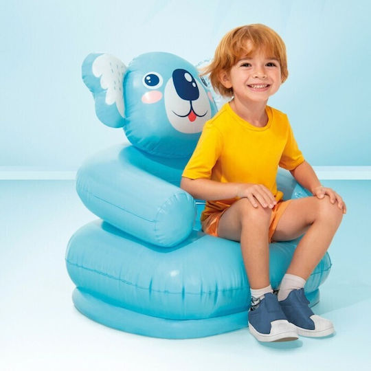 Intex Φουσκωτή Πολυθρόνα Κίτρινη 79x64cm