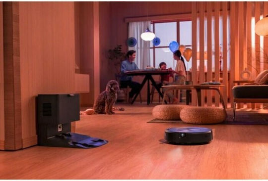iRobot Roomba Combo j7+ Робот Прахосмукачка за Прахосмукиране & Миене с Картиране и Wi-Fi Черна
