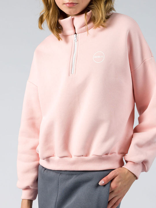 GSA Women's Cropped Sweatshirt Pink