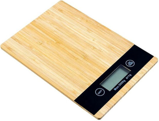 Ψηφιακή Ζυγαριά Κουζίνας έως 5kg Καφέ