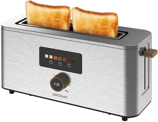 Cecotec Extra Prăjitor de pâine 2 sloturi 1000W Inox