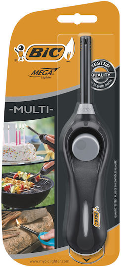 BIC Megalighter Brichetă cu Flacără pentru Utilizări Multiple în Culoare Verde
