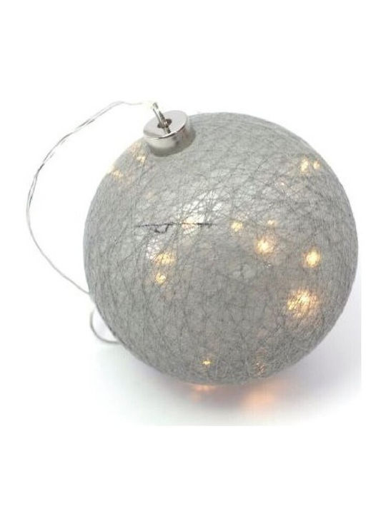 Illuminated Christmas Fabric Figure Ball Decorative