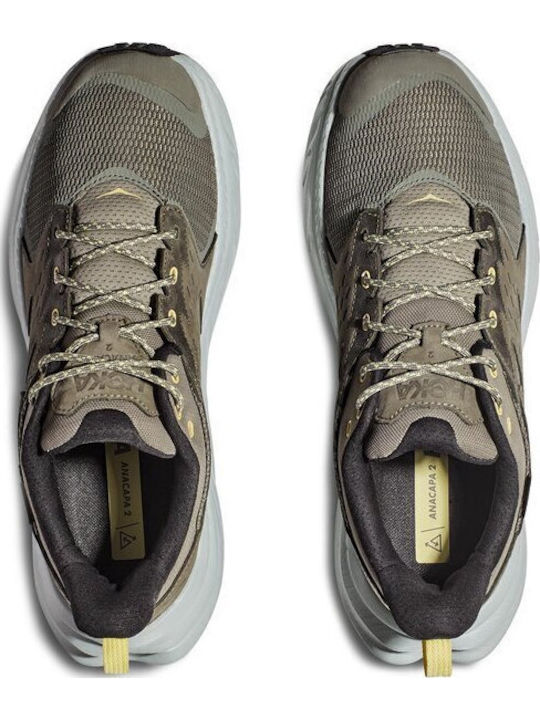 HOKA Anacapa 2 Men's Waterproof Hiking Shoes With Gore-Tex Membrane Gray