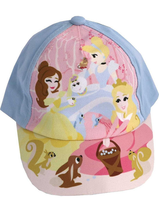 Disney Παιδικό Καπέλο Jockey Princess Γαλάζιο