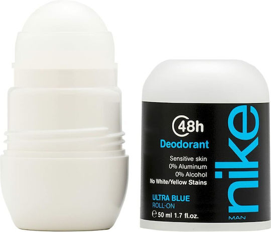 Nike Ultra Blue Deodorant 48h Roll-On Aluminium Free 50ml