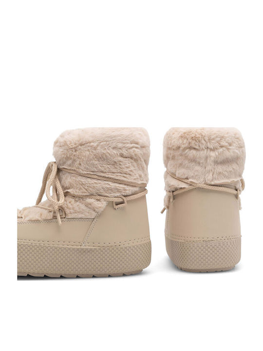 Damenstiefel Beige