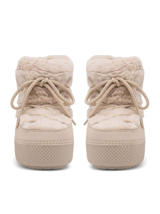 Damenstiefel Beige