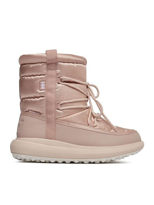 Stiefeletten Damen Rosa