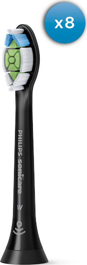 Philips Sonicare W2 Optimal White Ανταλλακτικά για Standard Black HX6068/13 8τμχ
