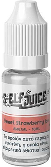 S-elf Juice Готова Течност за Пълнене Sweet Strawberry Ice с сладка Вкус 16мг 10мл
