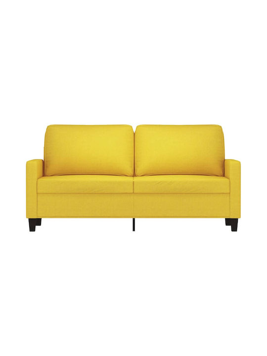Canapea Cu Două Locuri Galben Deschis 158x77x80cm