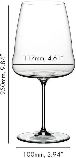 Riedel Ποτήρι για Κόκκινο Κρασί από Κρύσταλλο Κολωνάτο