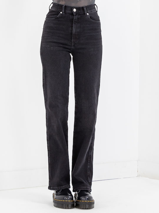 Moxy Blugi de damă cu croială dreaptă Black Mist