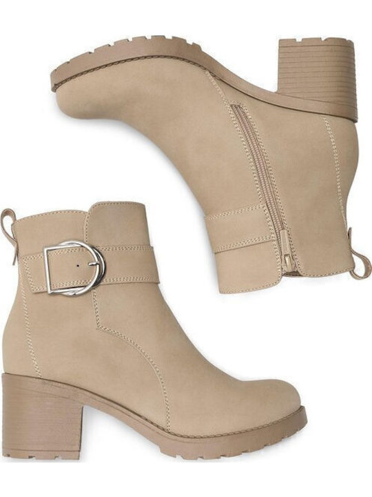 Women's Chelsea Boots Beige