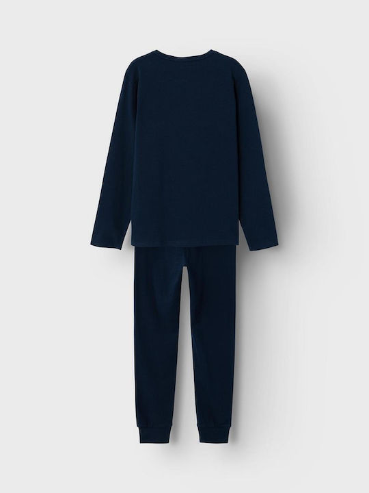 Name It Pijama pentru copii De iarnă Dark Sapphire