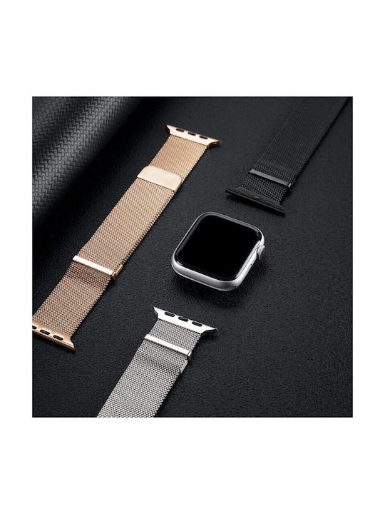 Dux Ducis Λουράκι Ανοξείδωτο Ατσάλι Μαύρο (Apple Watch 38/40/41mm) 0009096576