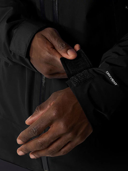 The North Face Descendit Primaloft NF0A4QWWJK3 Мъжко Яке за Ски и Сноуборд Черен