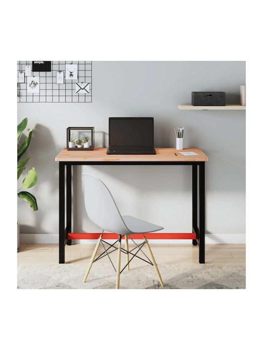 vidaXL Office Desk Surface made of Solid Wood Beech 115x55x2.5cm 356094 1pcs