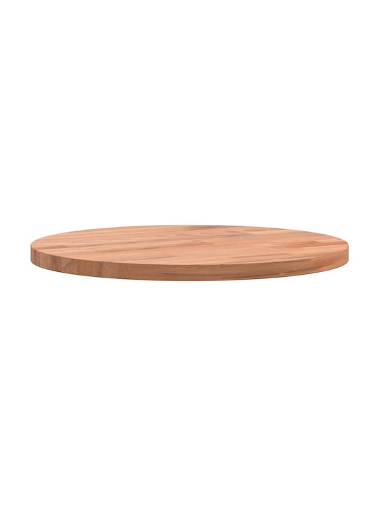 vidaXL Rund Tischoberfläche aus Massivholz Beech 30x30x1.5cm 355927 1Stück