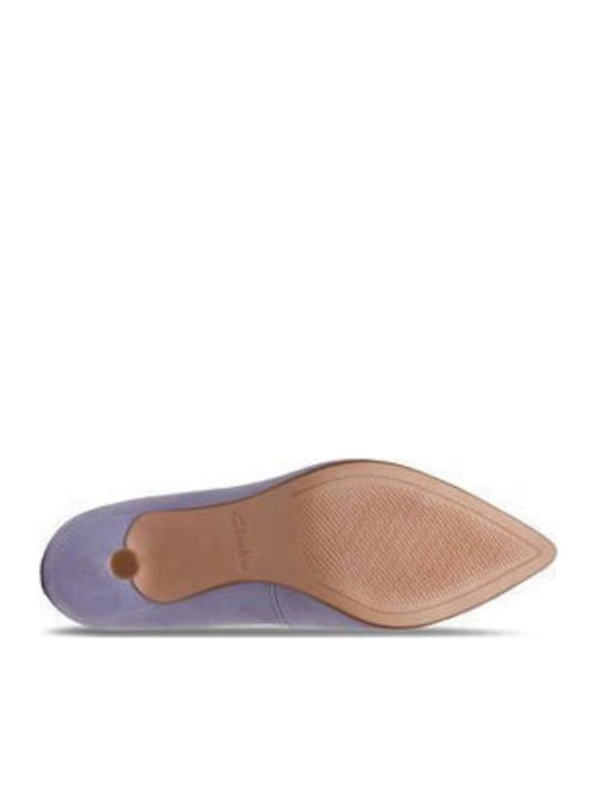 Violet55 Rae Suede Γόβες Μωβ
