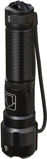 Extralink Taschenlampe LED IPX6 mit maximaler Helligkeit 1000lm Schwarz