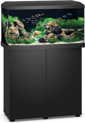 Juwel Primo 110 Aquarium mit einer Kapazität von 110Es mit Beleuchtung und 81x36x43.5cm. Schwarz