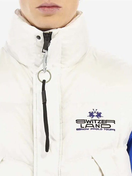 La Martina Men's Winter Jacket White