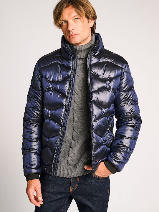 Sam Winter Jacke Puffer Blue navy